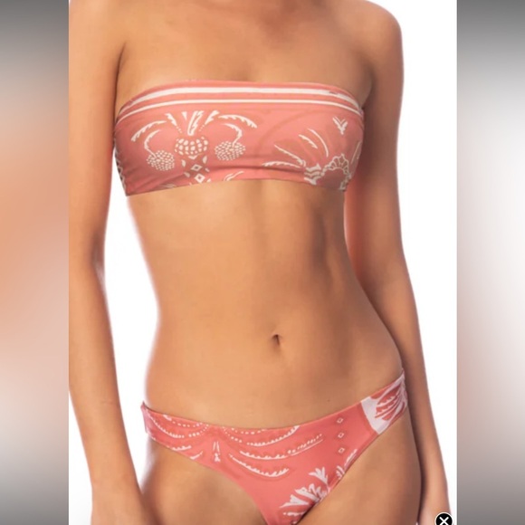 MAAJI | NWT reversible Leyla botanic engraving floral bikini bottoms Sz Large - Picture 5 of 6